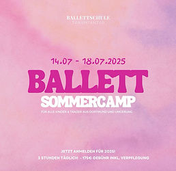 Ballett Sommercamp 2025: Eine Woche voller Tanz, Kreativität & Gemeinschaft // Ballet Summerintensive