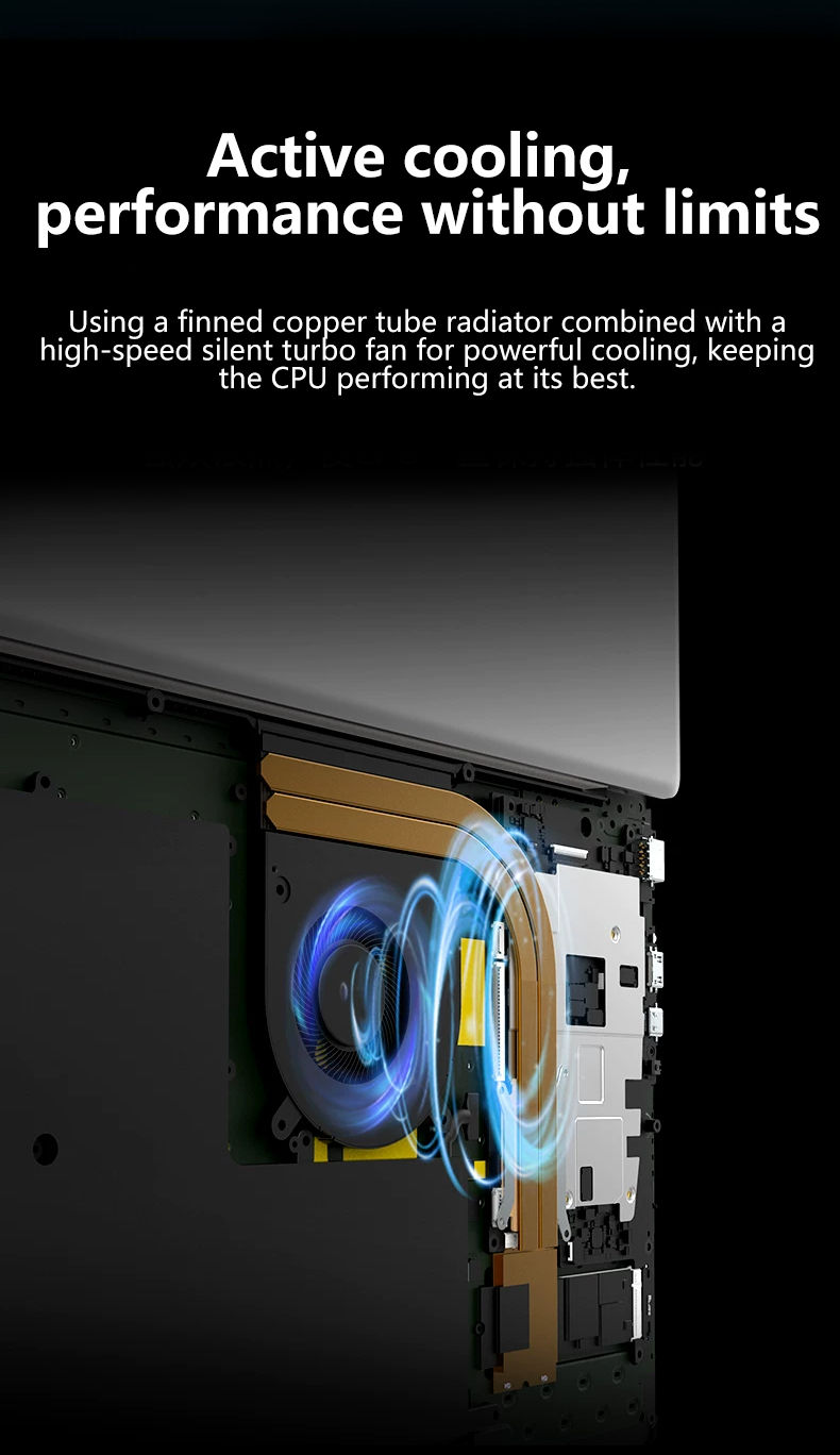 Thumbnail: LENO 14.1"Ultra Slim Laptop Windows11 16GB 2TB SSD Gamer Notebook Intel 4405U 19
