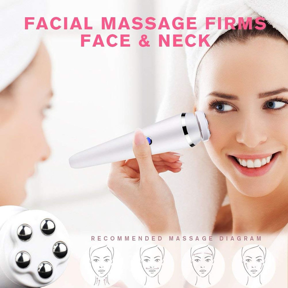 Thumbnail: Facial & Neck Beauty Massager Device