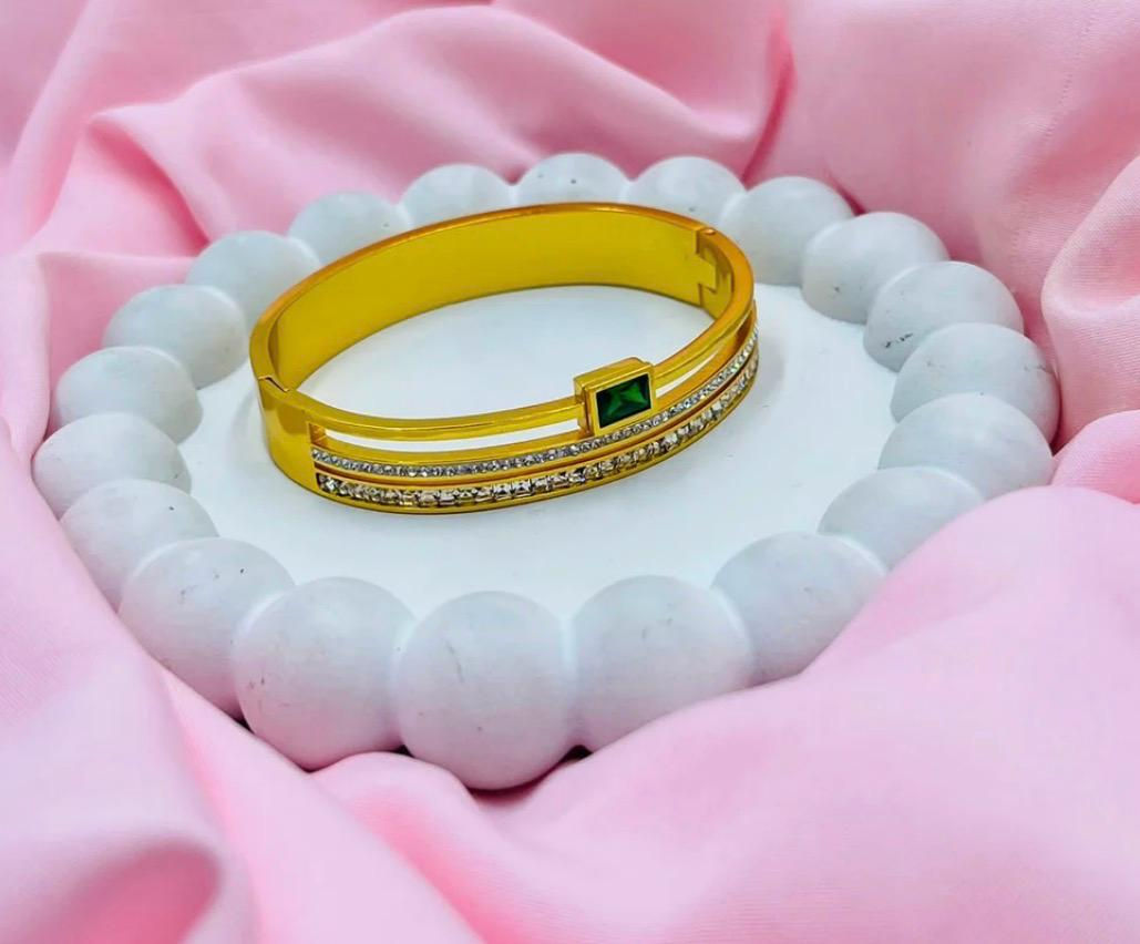 Olive Bloom Bracelet