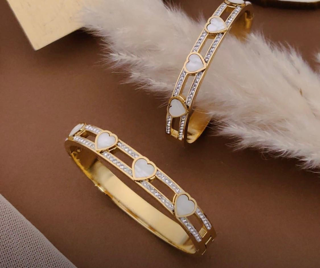 White Heart Serene Shine Kada