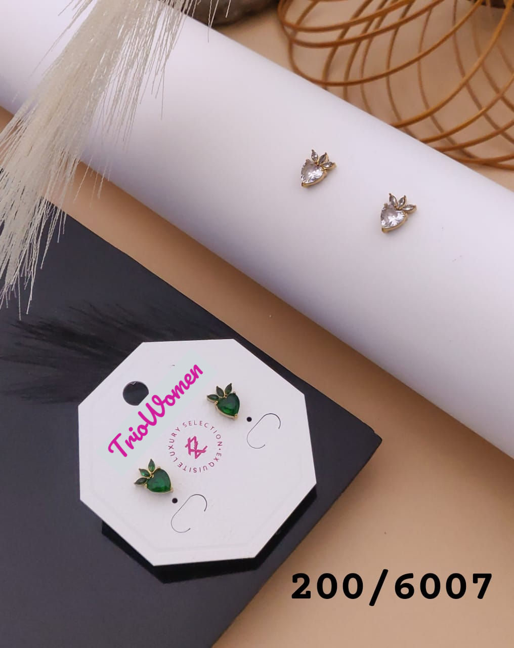 Green Studs pineapple