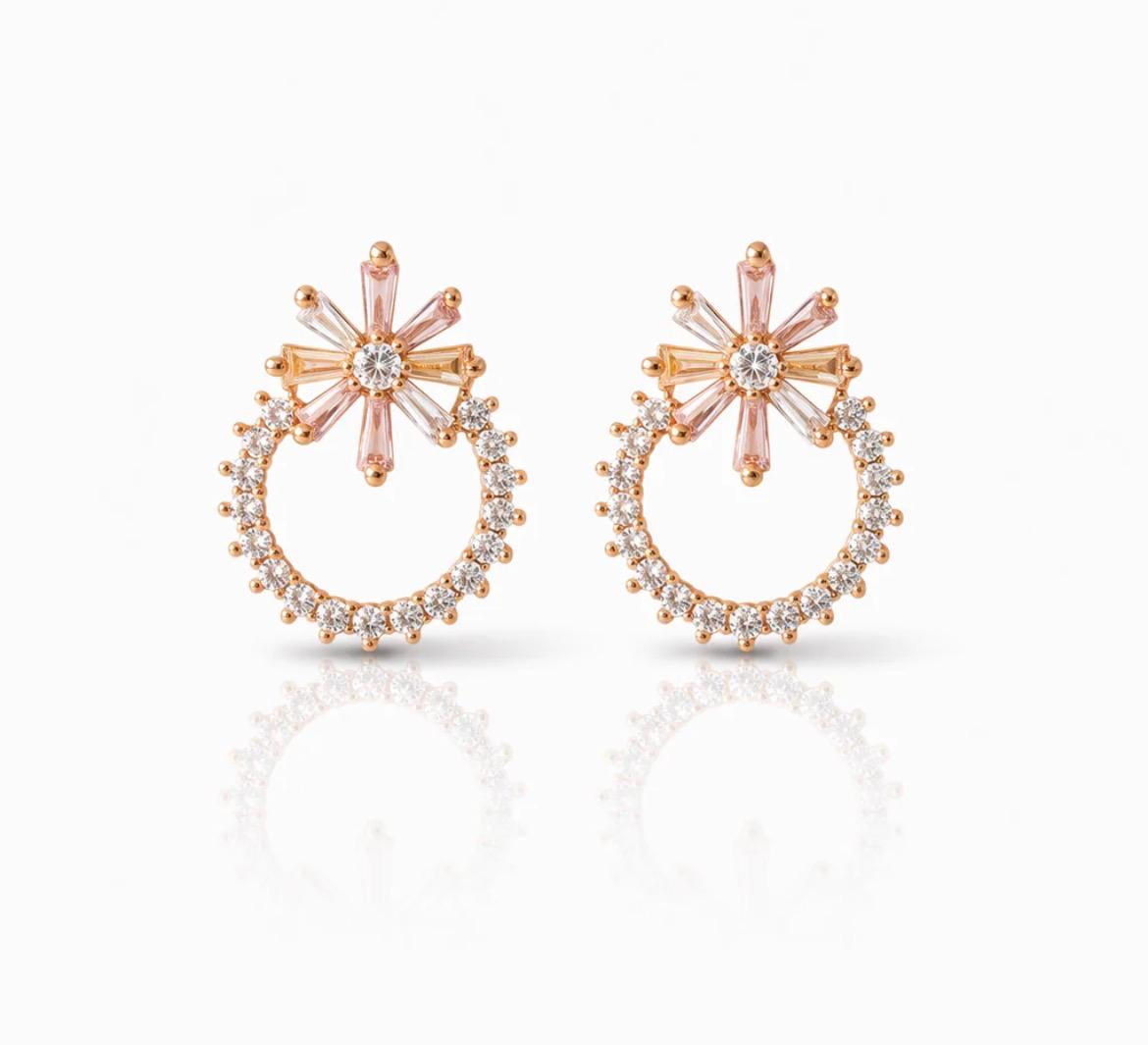 Sakura Stone Studs