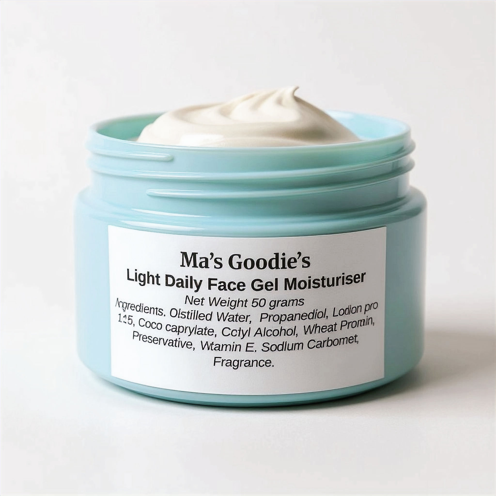 Light Daily Face Gel Moisturiser high angle view