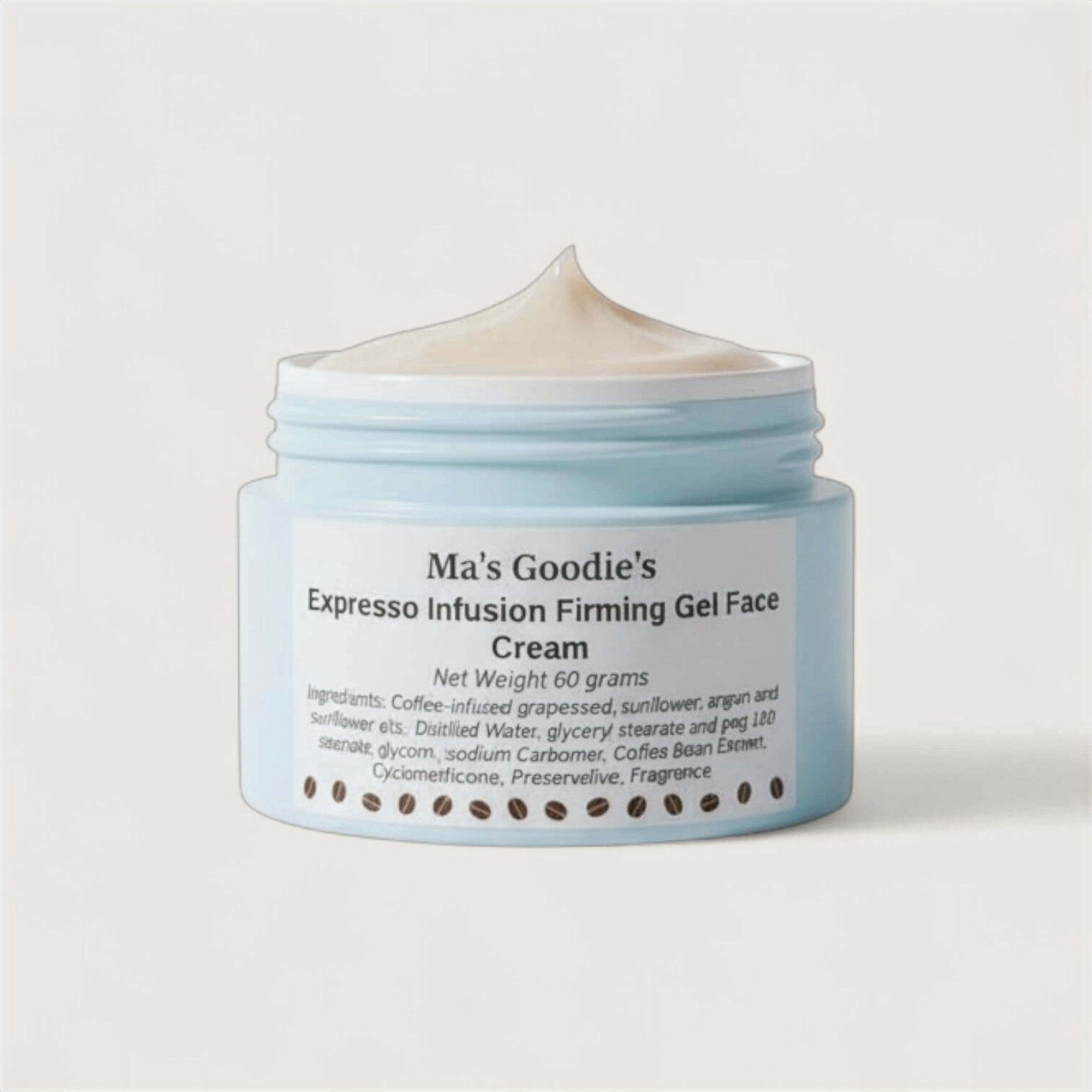 Expresso Infusion Firming Gel Face Cream high angle view