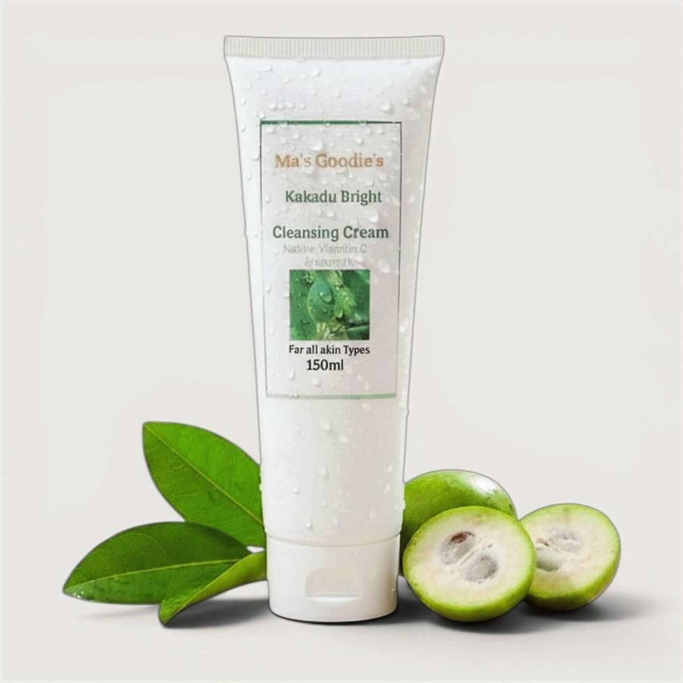 Kakudu Vitamin C Foaming Cream Cleanser high angle view