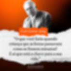 “O que você fazia quando criança que as horas passavam como se fossem minutos? É aí que está a chave para a sua vida.” Frase Jung