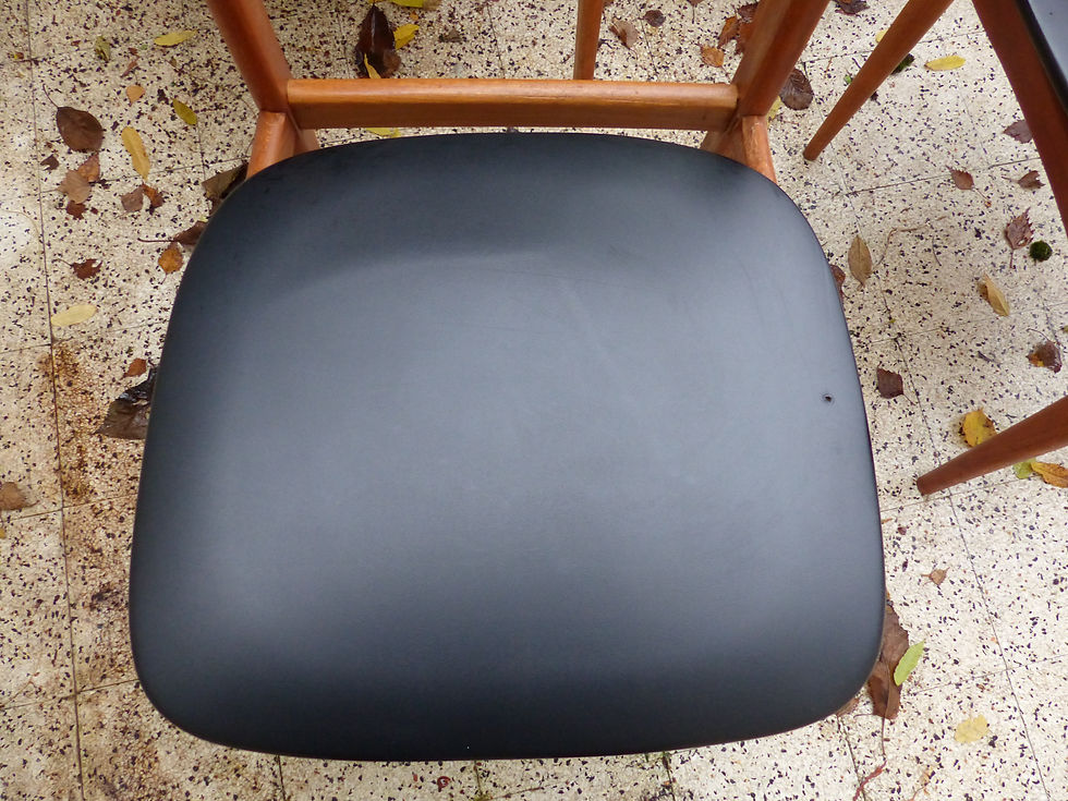 Miniature : Chaises style scandinave vintage - lot de 6