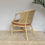 Miniature : Chaise  vintage rotin et cannage