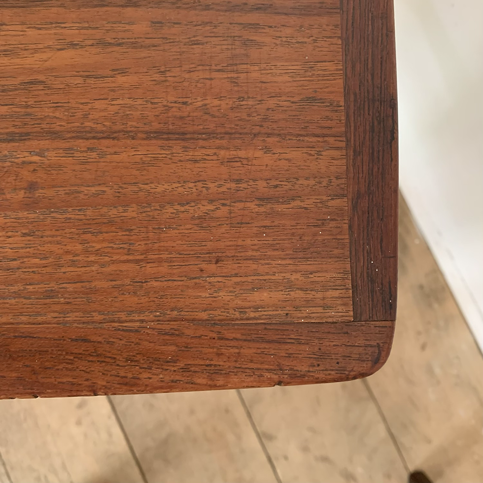 Miniature : Table basse teck Porte-revue scandinave vintage