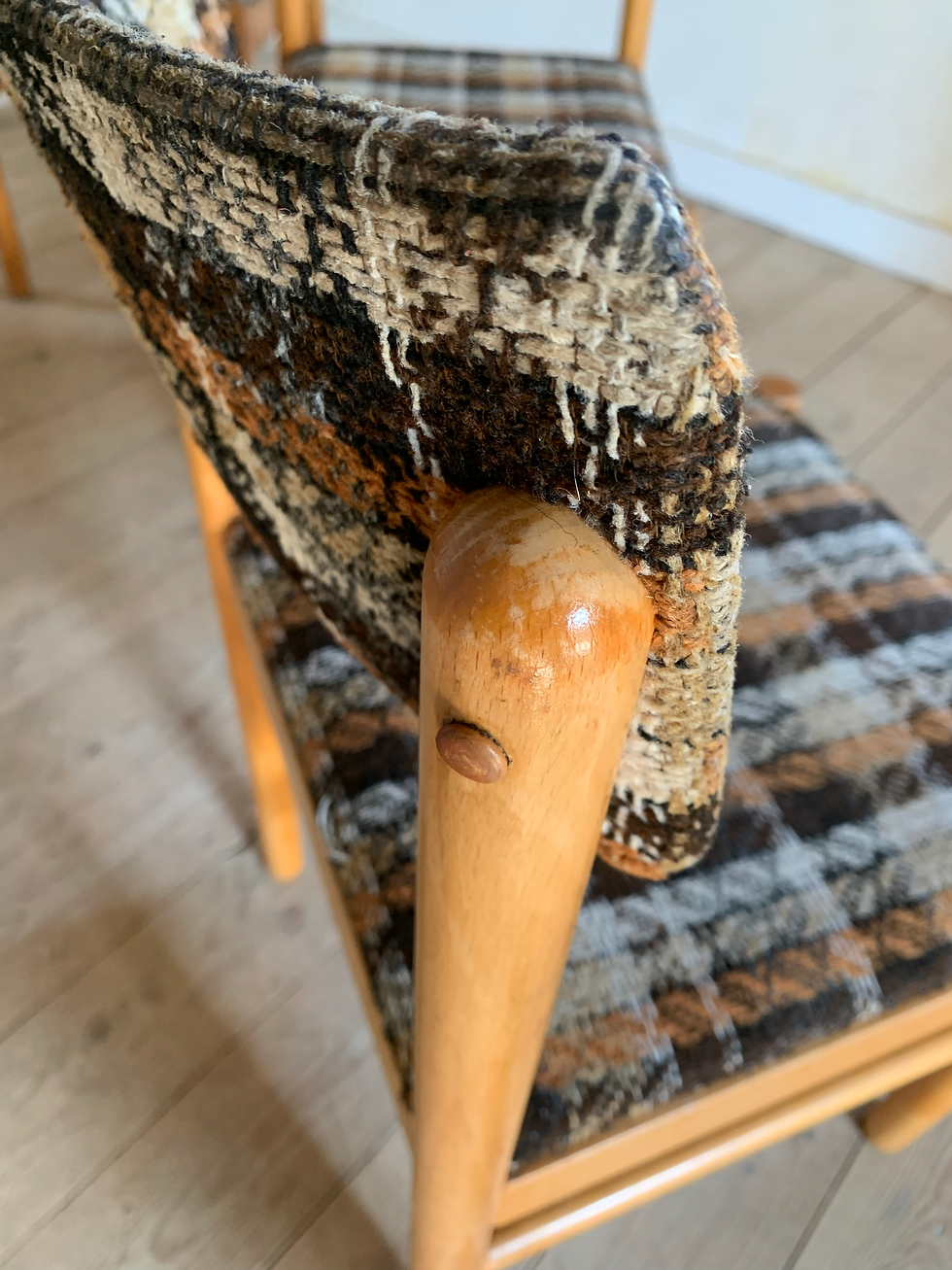 Miniature : Chaises vintage  Baumann style scandinave