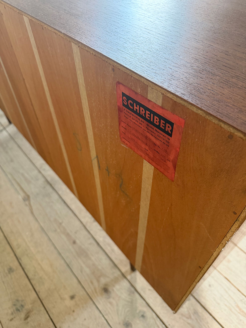 Miniature : Enfilade scandinave vintage en Teck,  1960s