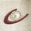 Miniature : Horloge mural vintage boomerang 