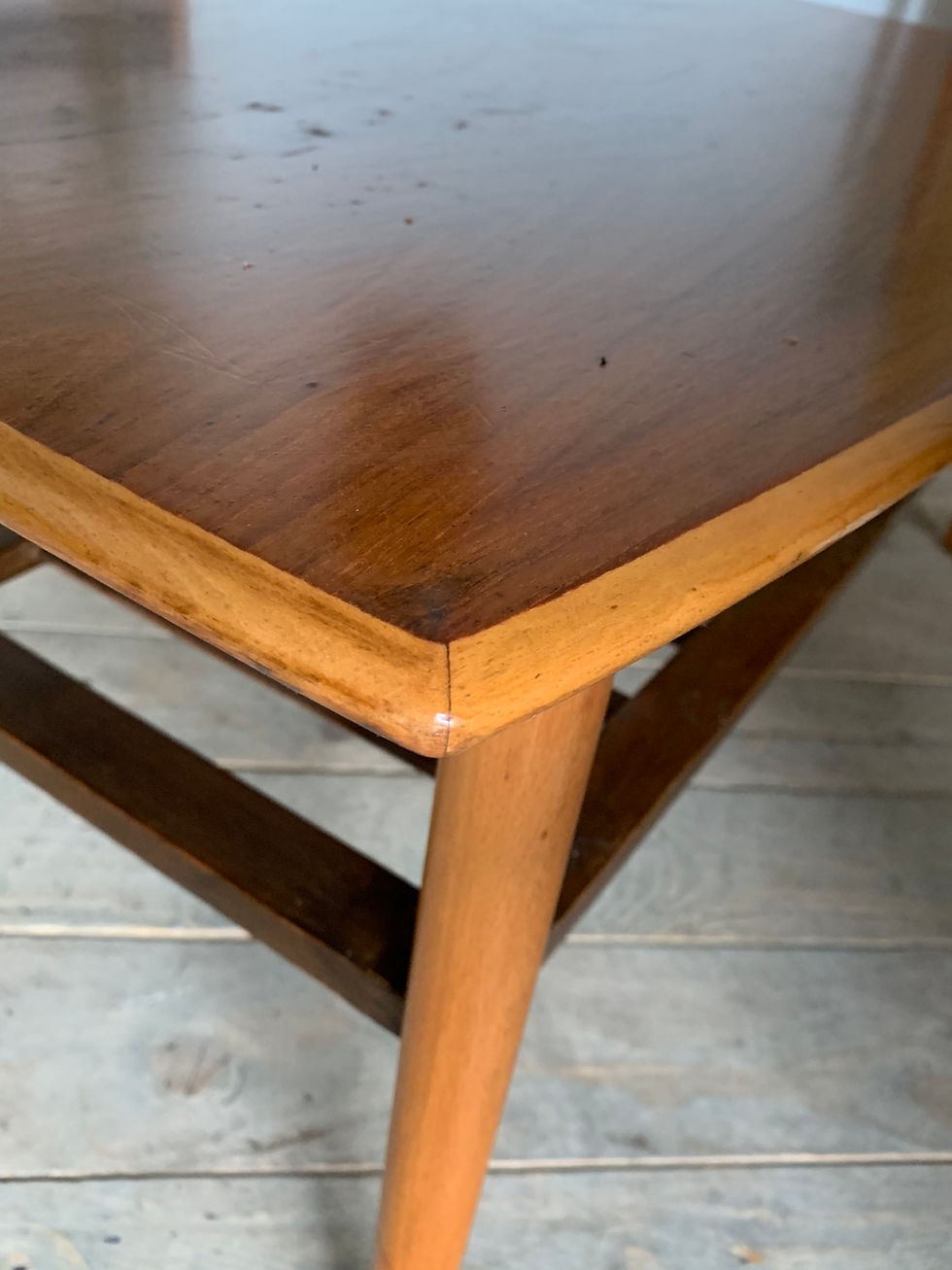 Miniature : Table basse teck Porte-revue style scandinave vintage