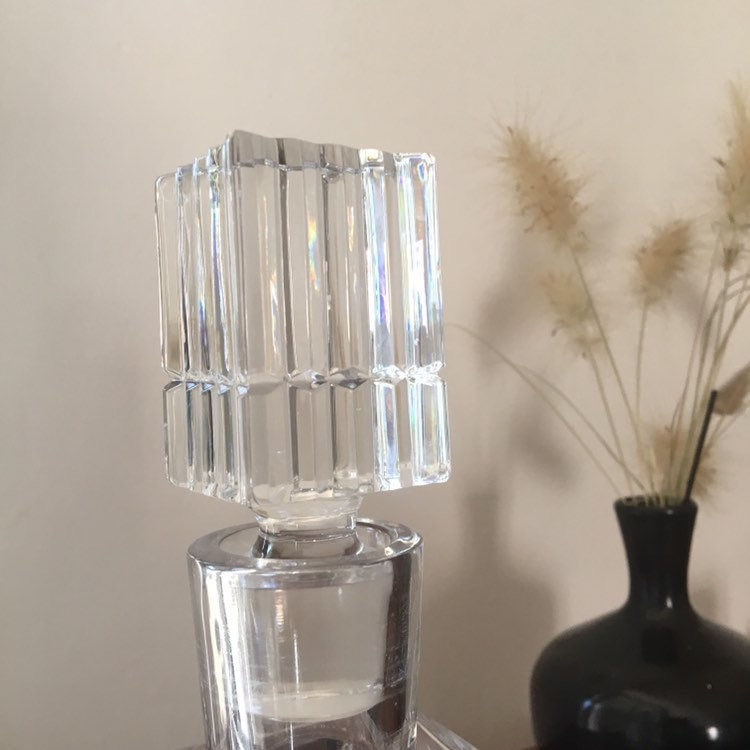 Miniature : Carafe à wisky cristal 