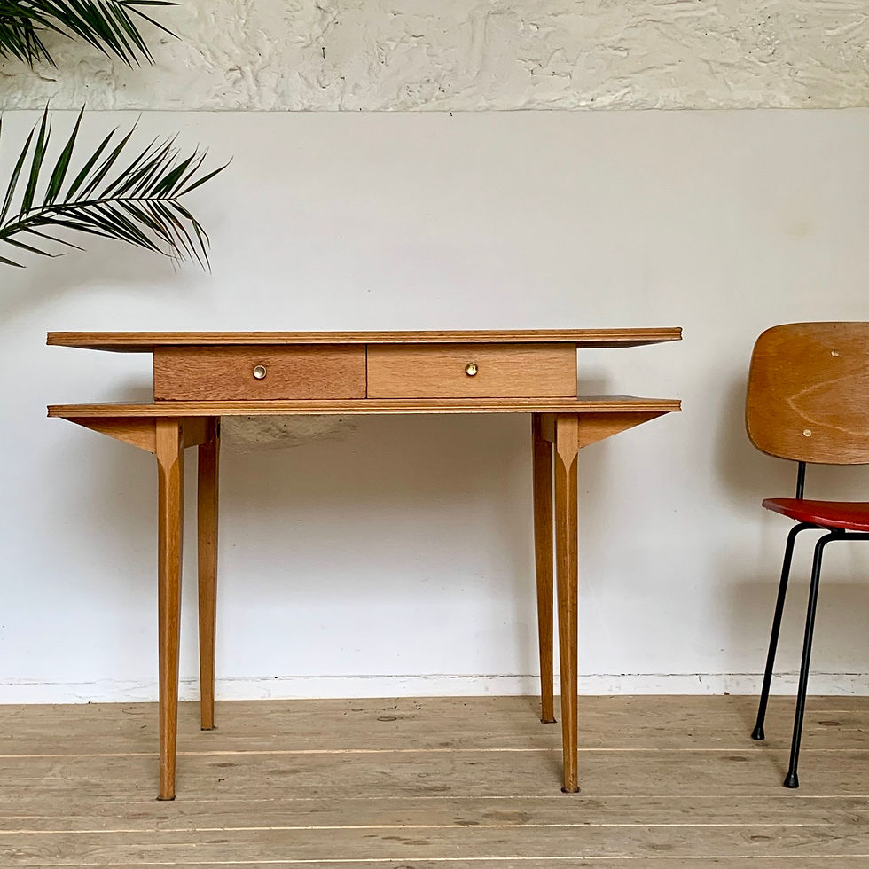 Bureau vintage en chêne