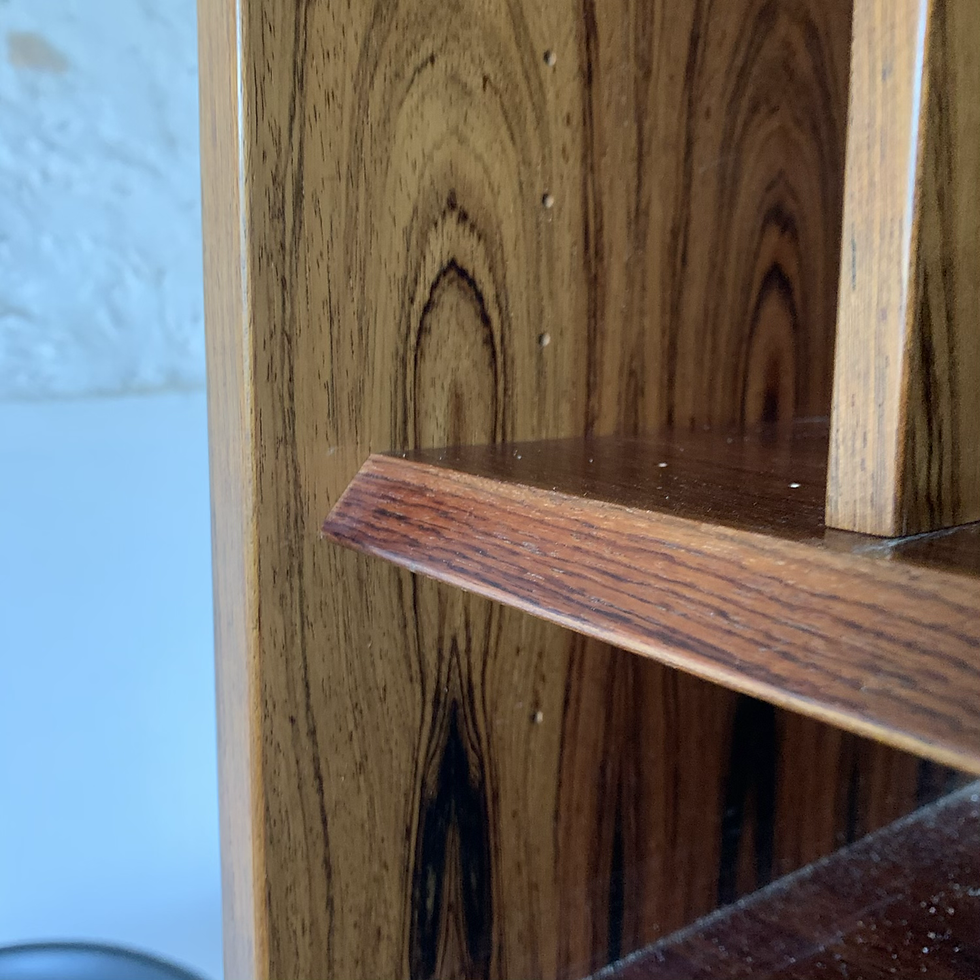 Miniature : Bibliothèque secrétaire scandinave vintage en palissandre de Rio