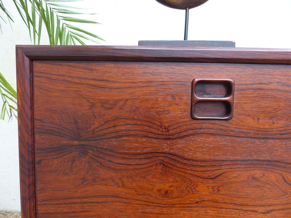 Miniature : Enfilade bar scandinave palissandre de Rio