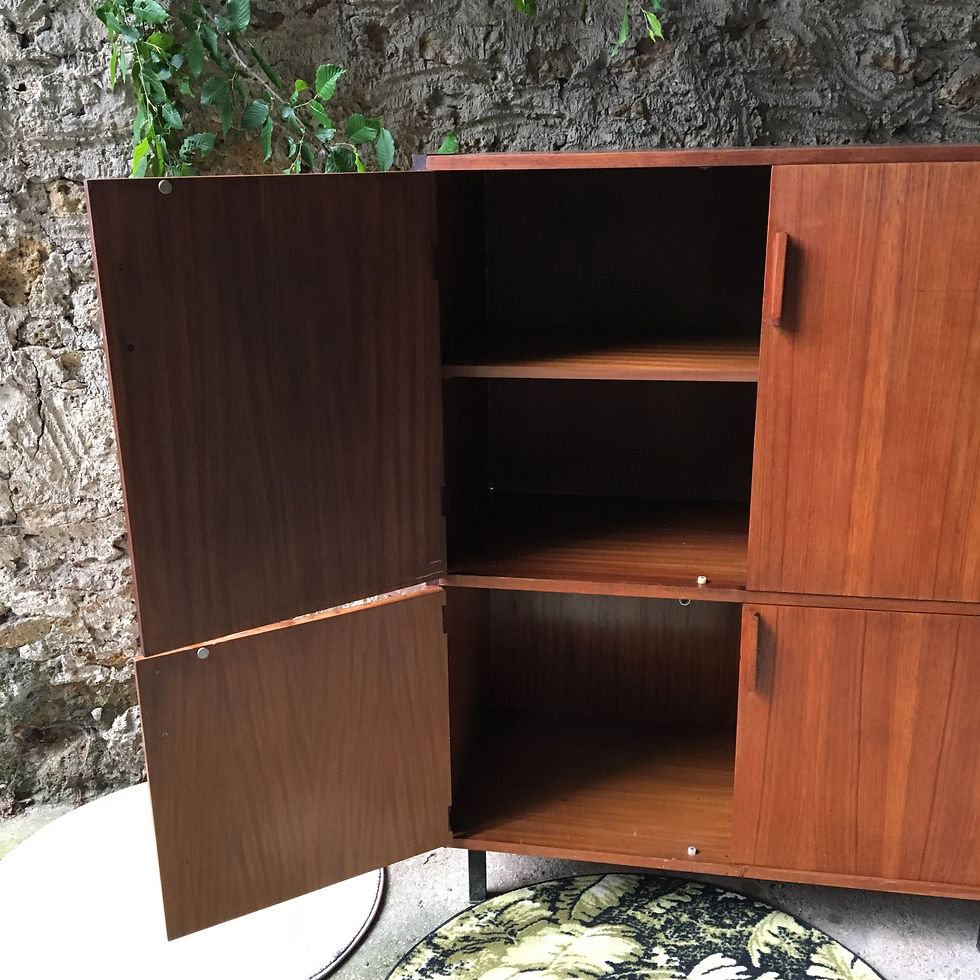 Miniature : Buffet scandinave en teck Vintage Cees Braakman