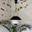 Miniature : Suspension laiton et opaline vintage Arlus
