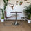 Miniature : Table bistrot pied Tulipe vintage - 5 disponibles 