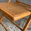 Miniature : Chaise vintage cannée pliante