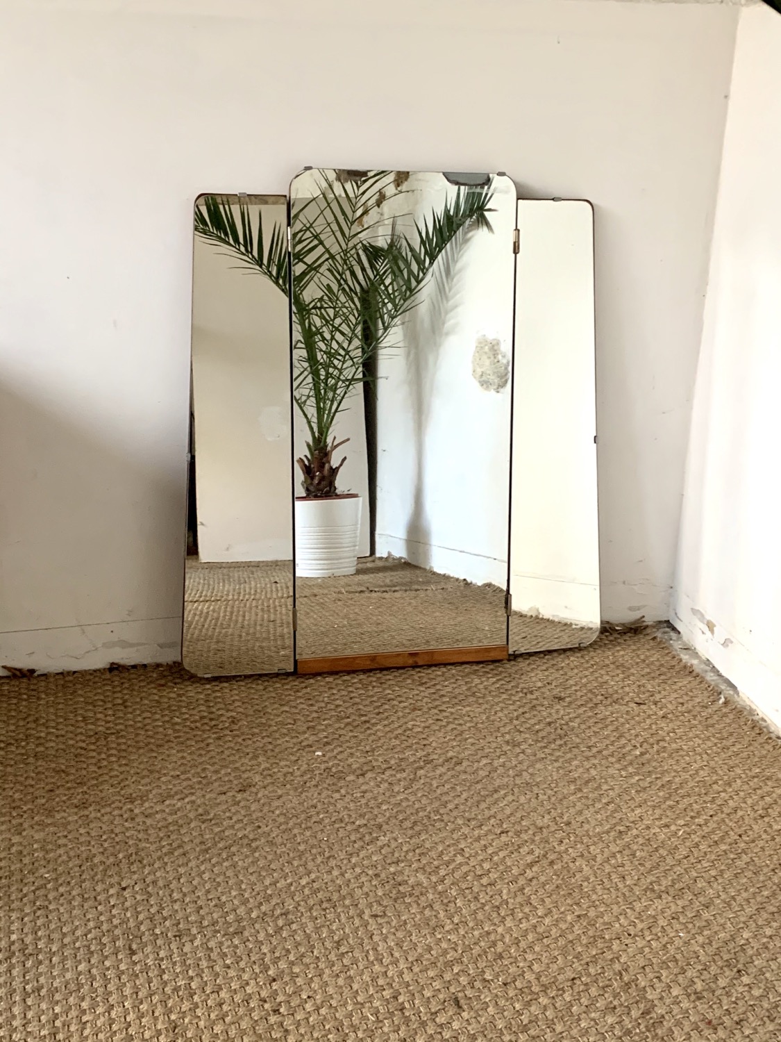 Miniature : Miroir mural triptyque vintage 