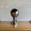 Miniature : Lampe de table chromée vintage Motoko Ishii Eye ball space age