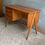 Miniature : Bureau vintage en chêne pied compas