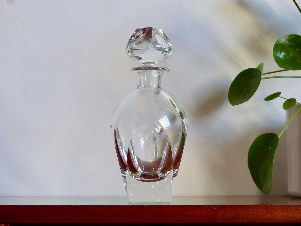 Carafe à eau cristal vintage- Carafe à vin cristal