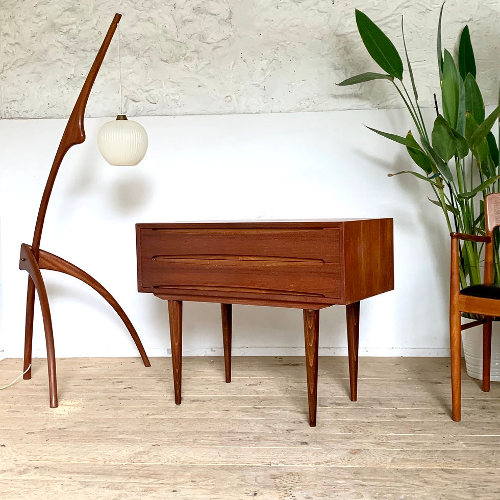 Miniature : Commode scandinave vintage en teck 