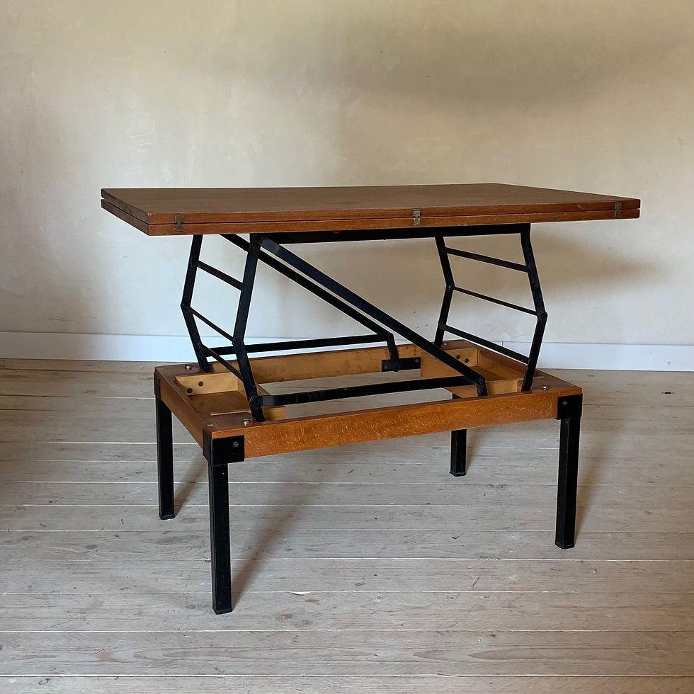 Miniature : Table portefeuille modulable vintage Albert Ducrot 