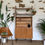 Miniature : Bibliothèque vintage en chêne
