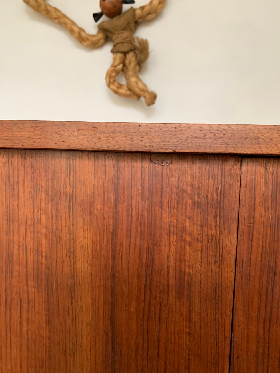 Miniature : Enfilade teck vintage moderniste Bernard Marange 