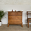 Miniature : Commode vintage pied compas