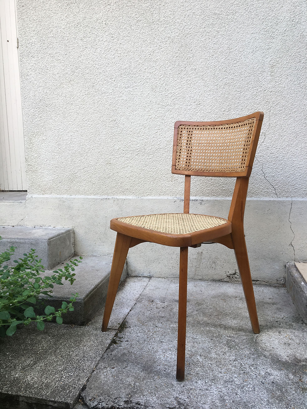 Miniature : Chaise  vintage cannée