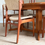 Miniature : RÉSERVÉ Chaises vintage scandinave en teck de Erik Buck