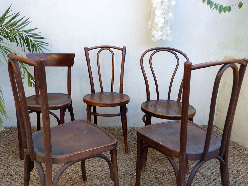 Miniature : Chaise Thonet vintage - 5 disponibles