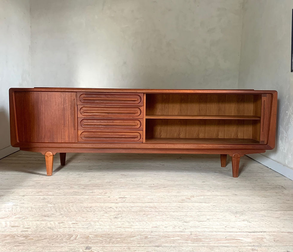 Miniature : Enfilade vintage en Teck Arne Vodder, 1960s