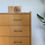 Miniature : Commode vintage 4 tiroirs 