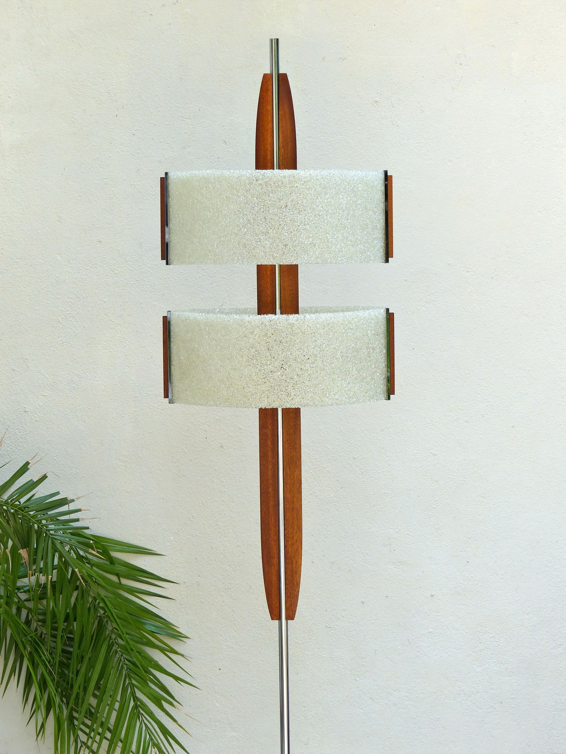 Lampadaire vintage scandinave