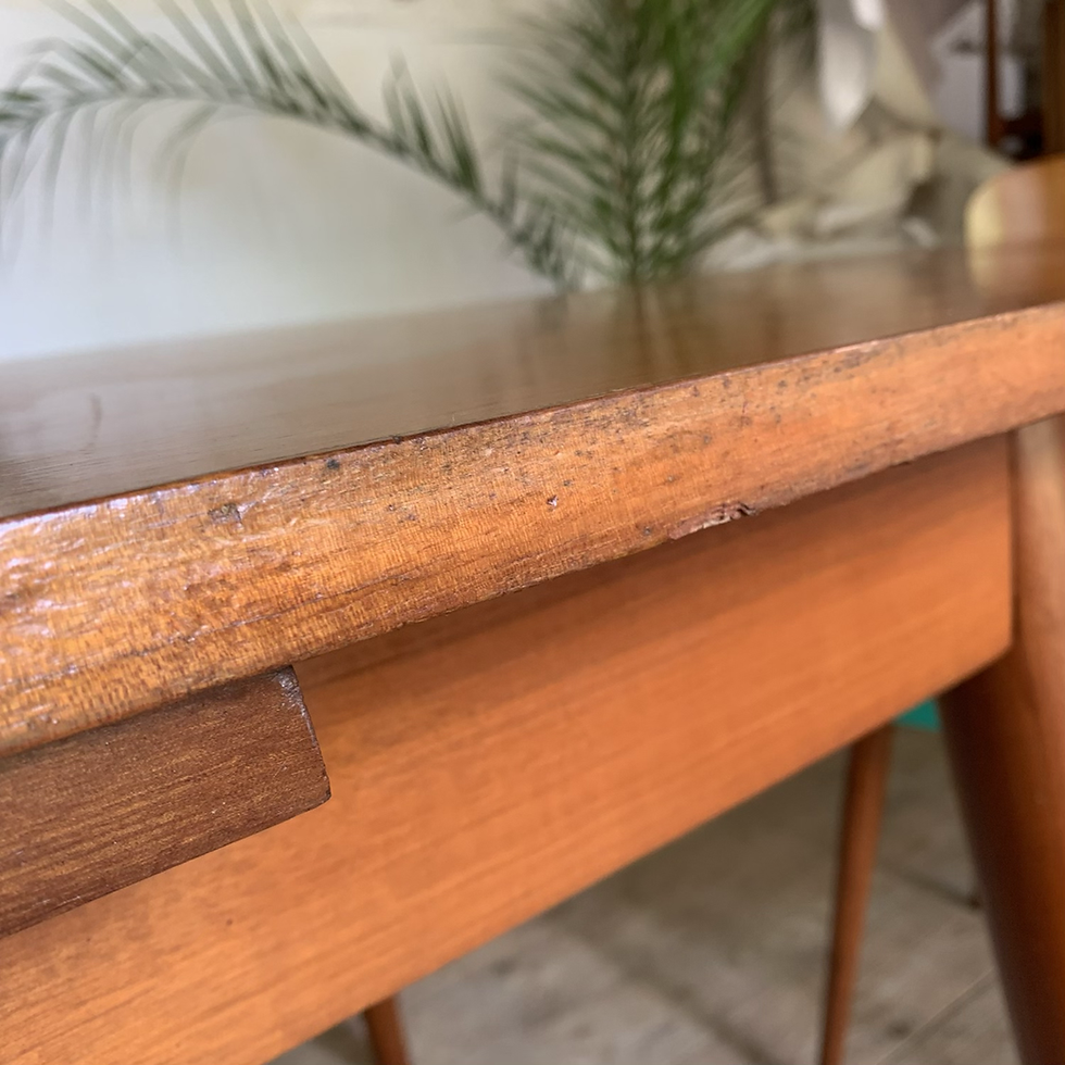 Miniature : Table de repas vintage en teck