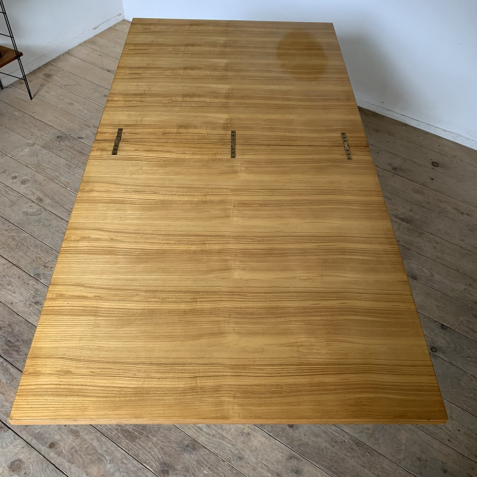 Miniature : Table portefeuille vintage en orme