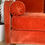 Miniature : Banquette divan lit daybed vintage rouge vermillon 