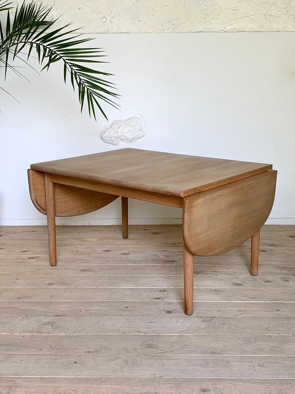 Miniature : Table basse scandinave chêne massif  Hans Wegner