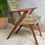 Miniature : Fauteuil vintage design italien zigzag 