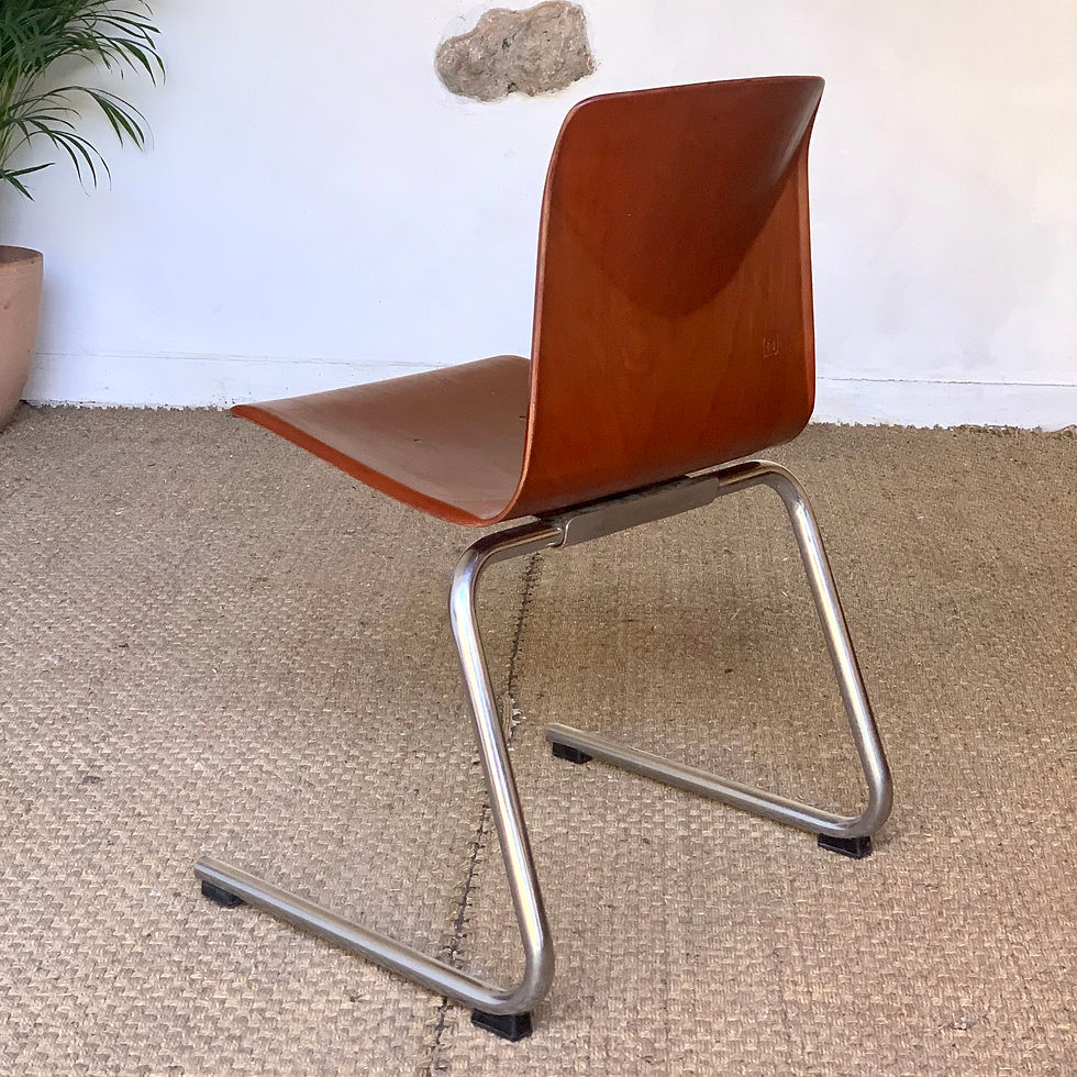 Miniature : Chaise vintage Thur-op-Seat Pagholz