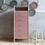 Miniature : Commode chiffonnier vintage rose