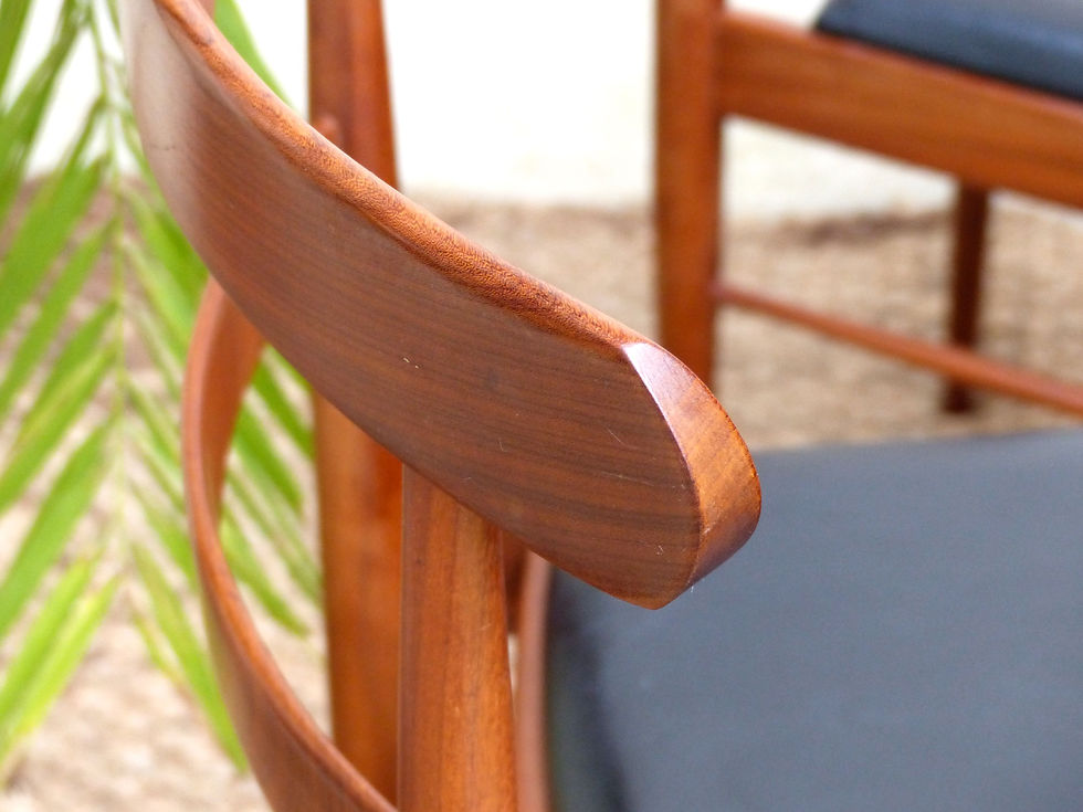 Miniature : Chaises scandinave vintage- lot de 4