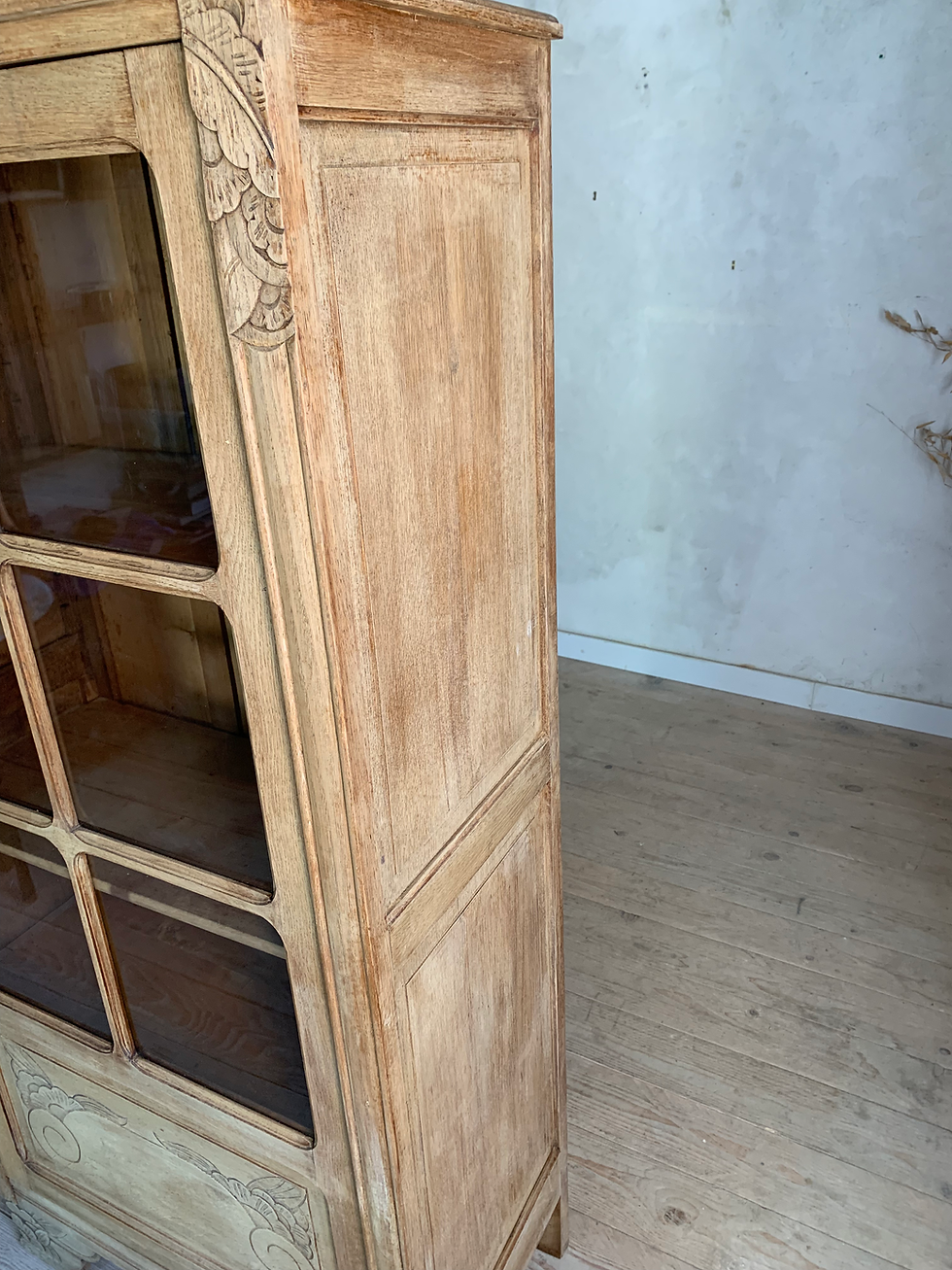 Miniature : Armoire bibliothèque vitrine vintage 